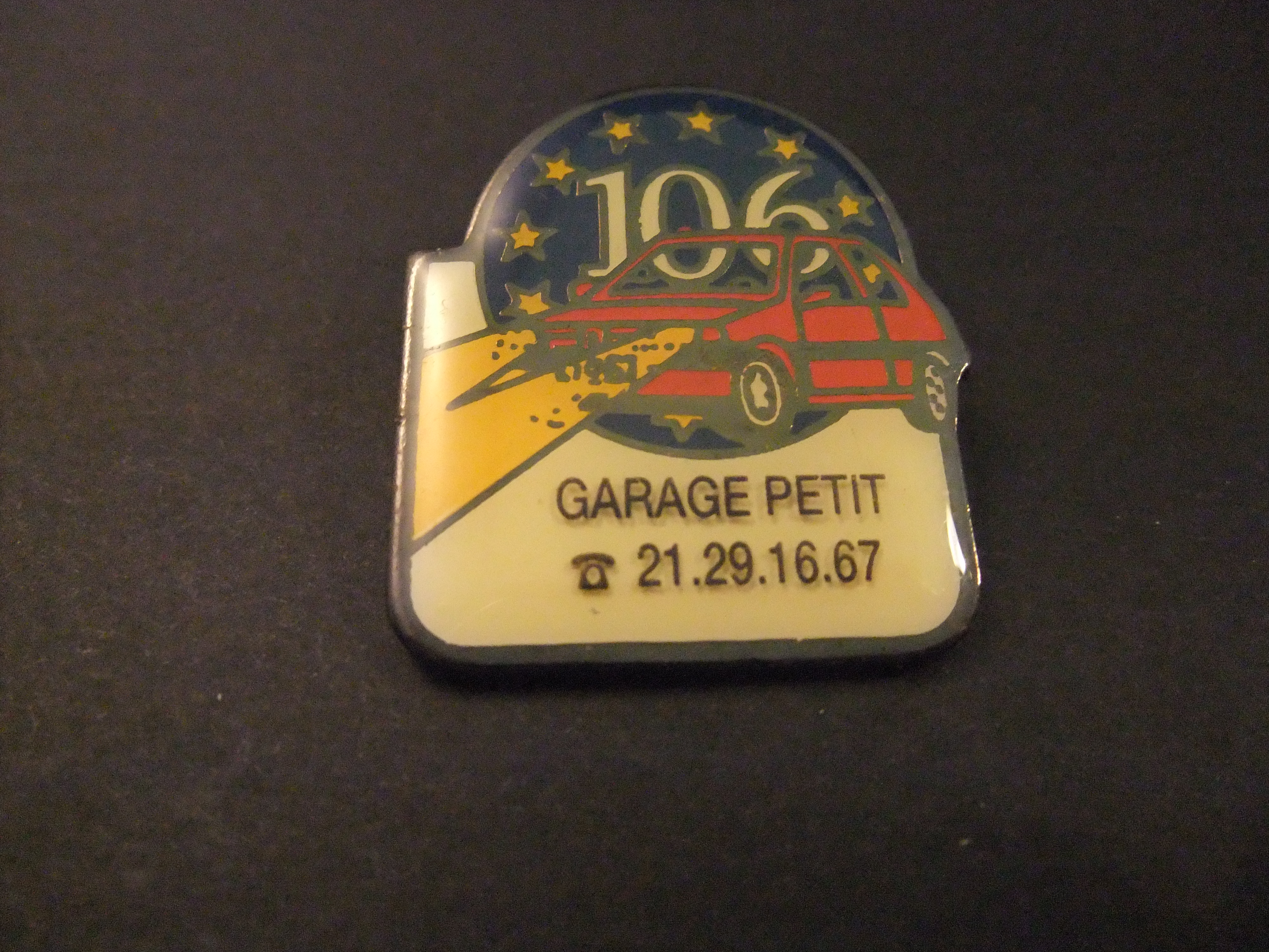 Peugeot 106 ( garage Petit Frankrijk)